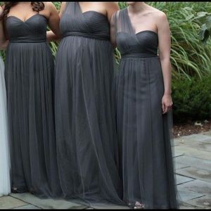 Jenny Yoo "Annabelle" Dress in Shadow Grey