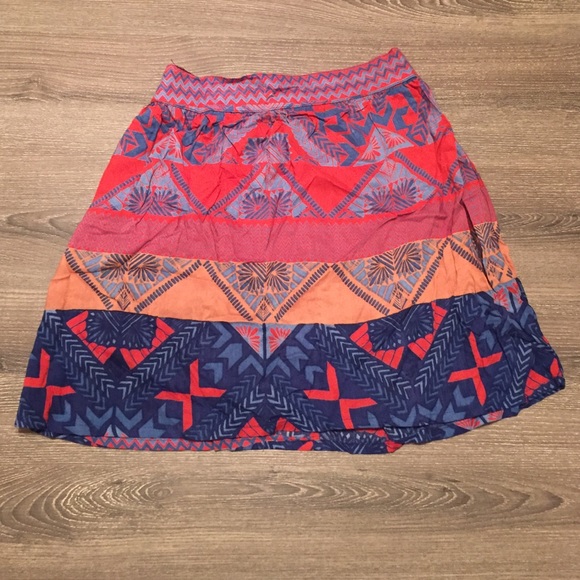 High-waisted summer skirt
