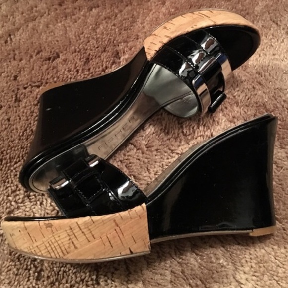 Black Marc Fisher Wedges