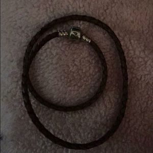 Pandora leather bracelet