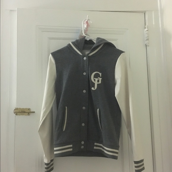 Authentic Guess Jeans women's letterman jacket