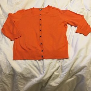 Orange cardigan by Halogen, Size L