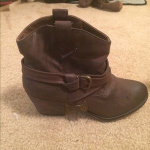 Brown Rocket Dog Booties size 10