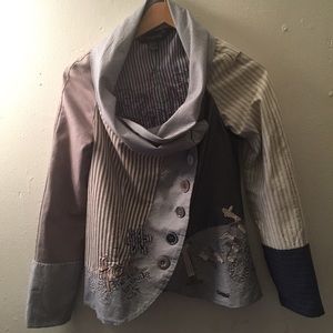 ✨Desigual blue blazer/ jacket size 38✨