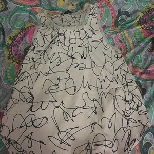 Chic racer back tank top