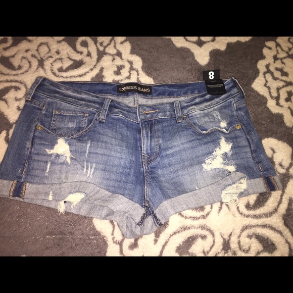 Brand new Express ripped shorts.