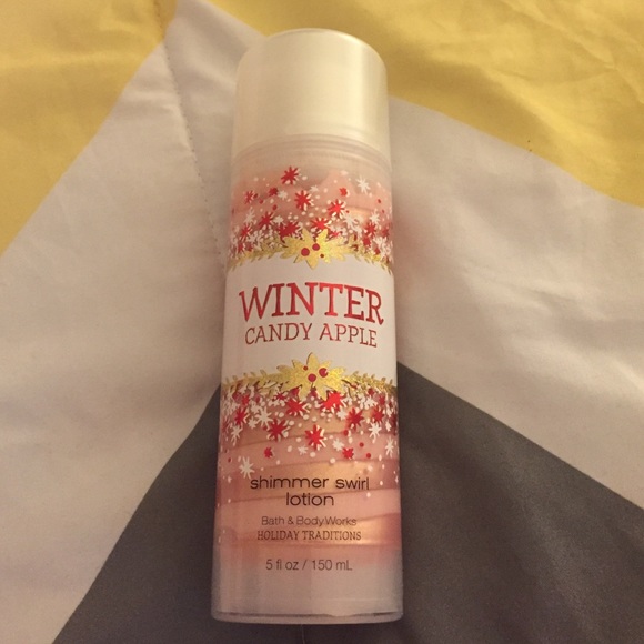 Winter Candy Apple Shimmer Swirl Lotion