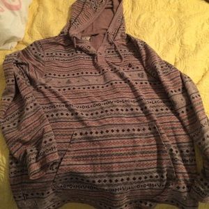 Tribal print Volcom hoodie