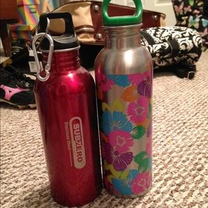 Metal water bottle bundle