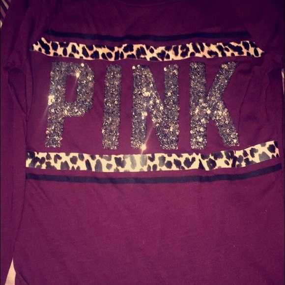 Long sleeve pink shirt
