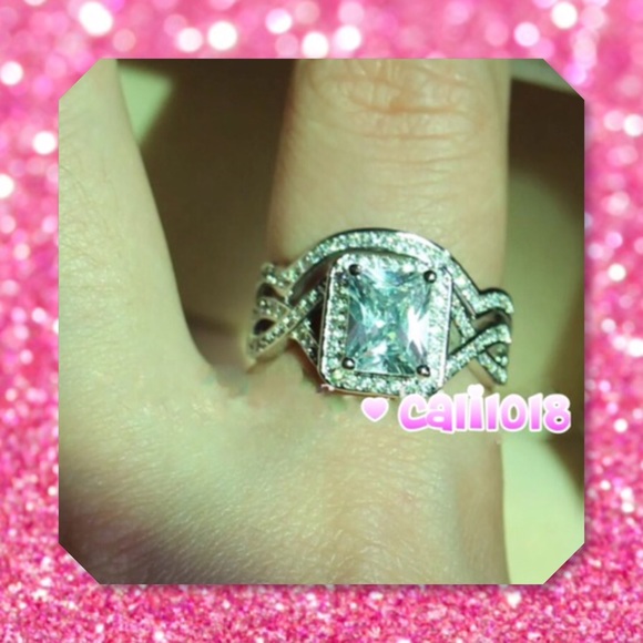 ⚡️1HR SALE ONLY NO OFFERS🆕2pc 10k White Gold - Picture 4 of 4