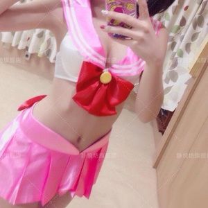 Four Piece Sailor Moon Pink Outfit