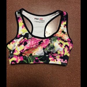 Fila running sports bra size M