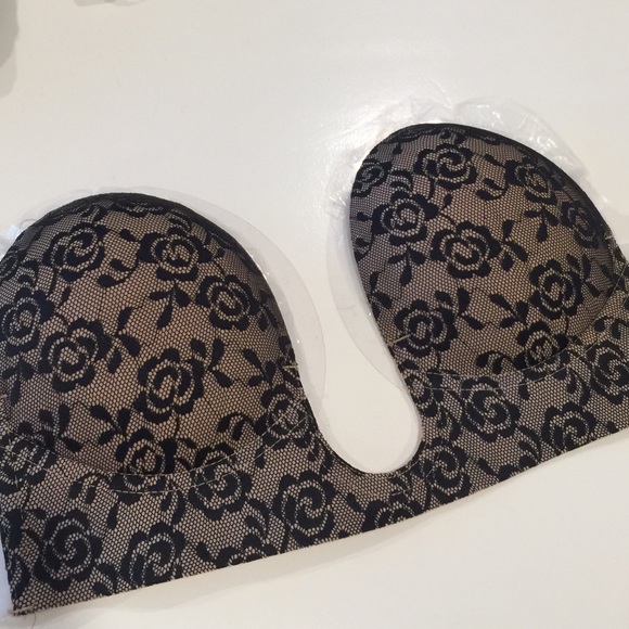 NEW Uplunge Black Nude Lace Strapless Backless Bra - Picture 2 of 2