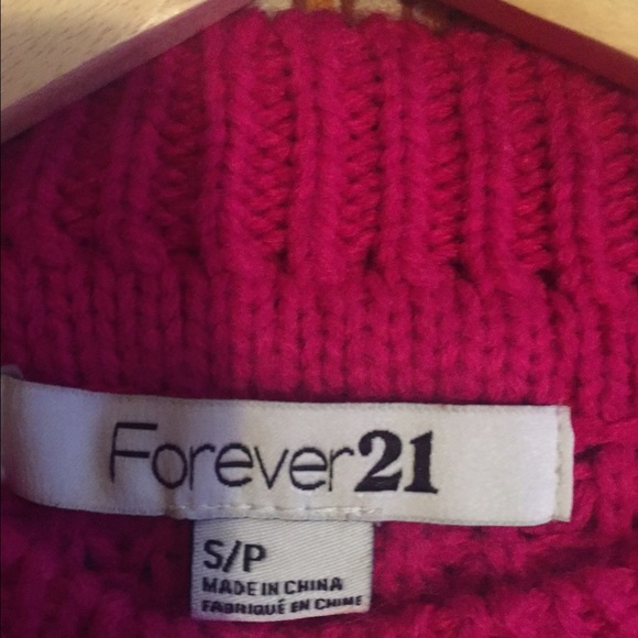NWOT Forever21 Pink Sweater - Picture 3 of 4