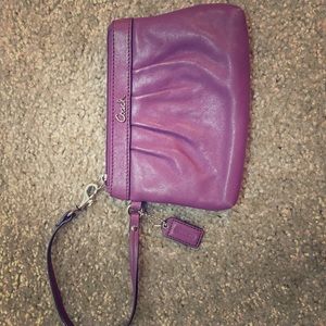 Coach wristlet