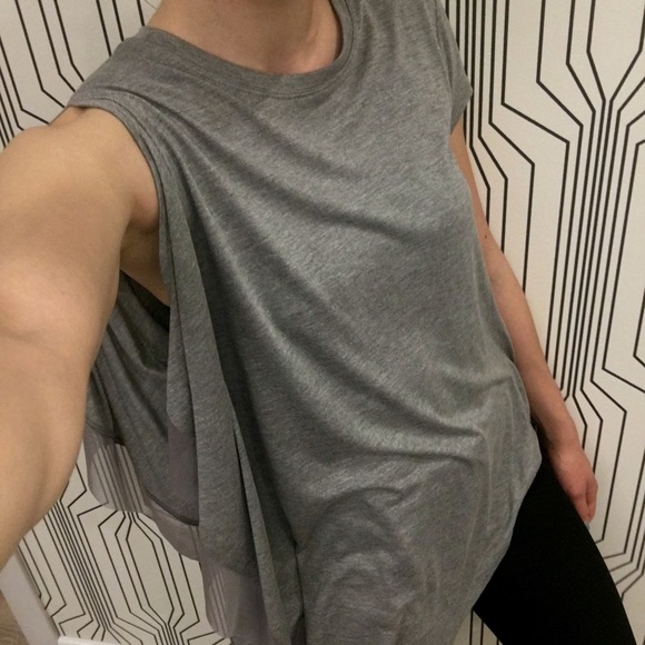 BCBGMaxAzria Assymetrical top