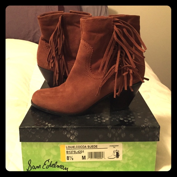 Sam Edelman Cocoa Suede Louie Boot