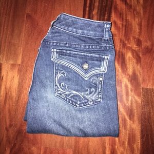 White House back market blue jeans