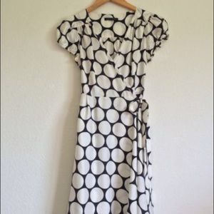 Polka Dot Banana Republic Wraps Dress