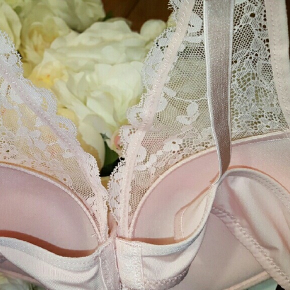 2 Pcs Marilyn Monroe pink bra and panty set