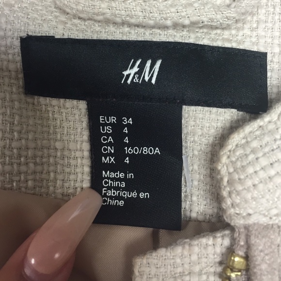 H&M tan bomber jacket - Picture 3 of 4