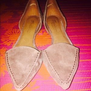 Madewell suede flats