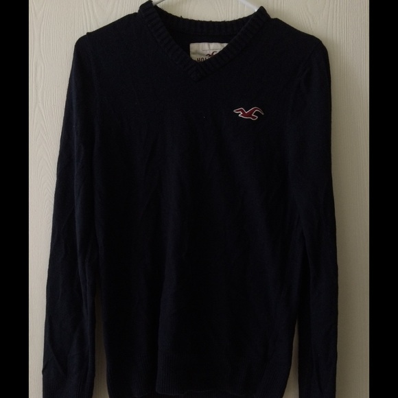 Men's Hollister v neck sweater