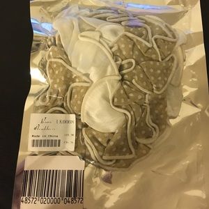 Big size hair tie with lace