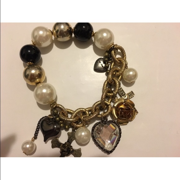 Betsey Johnson pearl bracelet