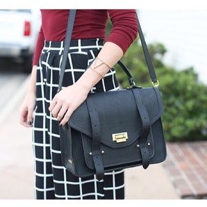 Gigi New York Black Hayden Satchel