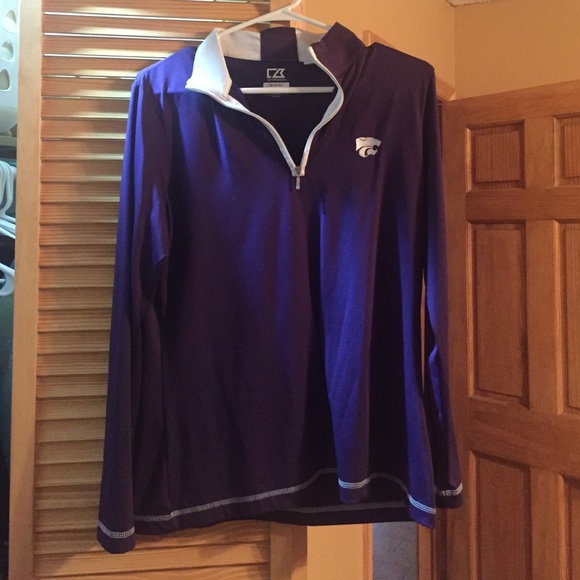 Kansas State Long sleeve pullover.