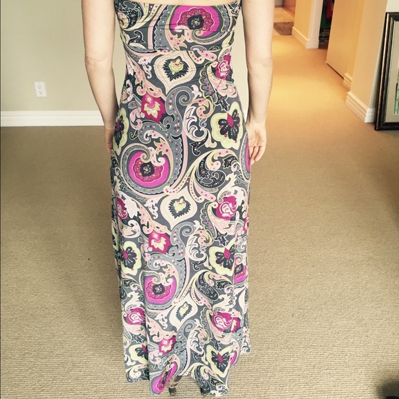 Multi colored maxi dress - Picture 3 of 3
