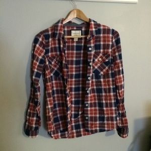 Forever 21 plaid button up