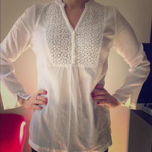 Lily Pulitzer white top