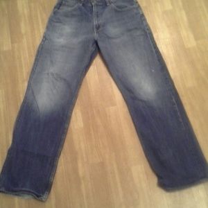men's size 33 x 34 Gap loose fit jeans