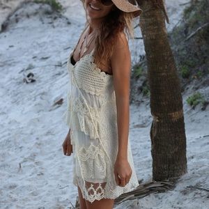 Crochet Beach cover-up / dress/ shirt
