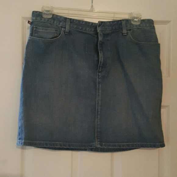Denim skirt