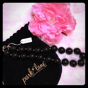 🎀NWT Park Lane Classic black pearl necklace💖