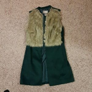 Long Fur Vest