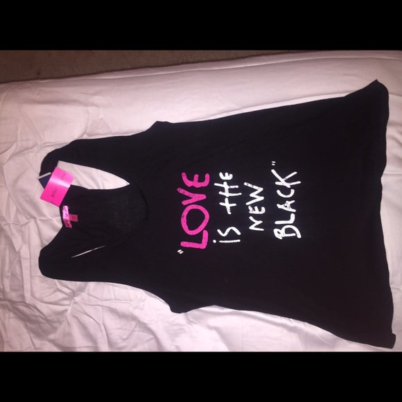 Black Betsy Johnson tank top