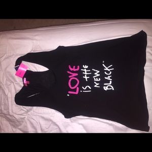 Black Betsy Johnson tank top