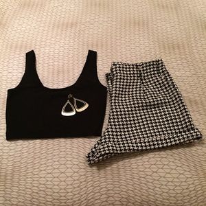 Houndstooth Shorts