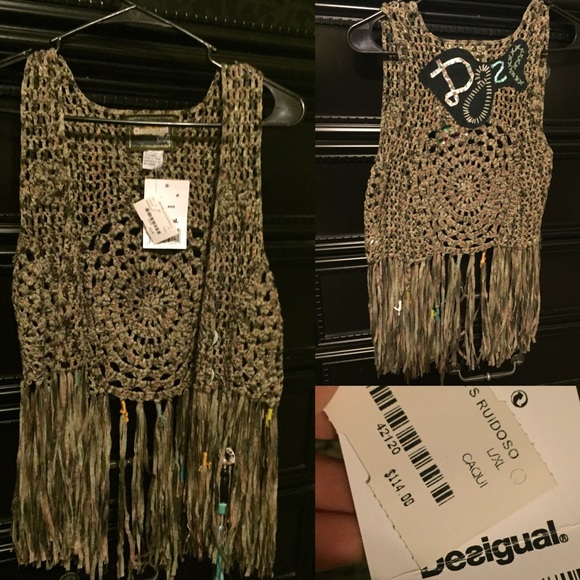 New with tags Desigual Vest