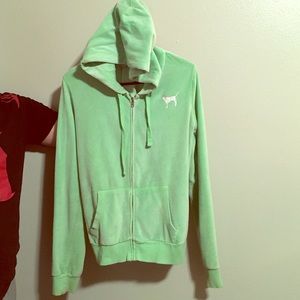 Pink full-zip Hoodie