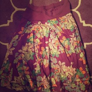 FREE PEOPLE Perfect summer floral skirt