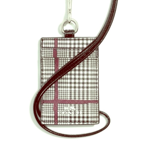 Coach Lanyard in Coated Canvas