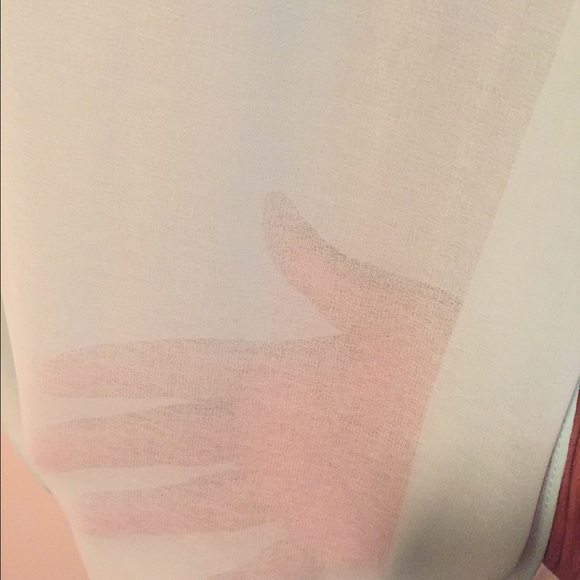 Bebe high low sheer back crop top - Picture 4 of 4