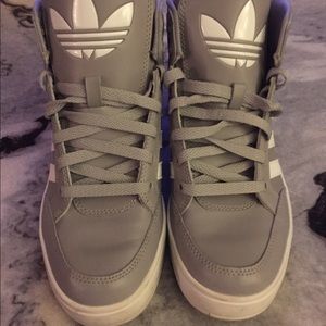 ADIDAS Grey Hightops