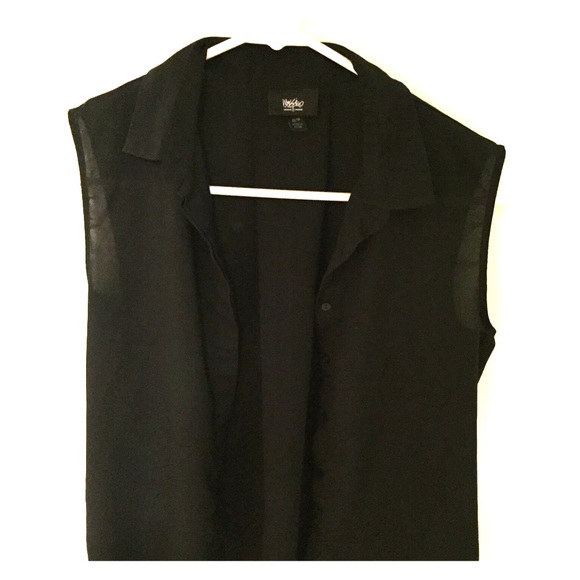 Mossimo Black Blouse - Picture 1 of 3